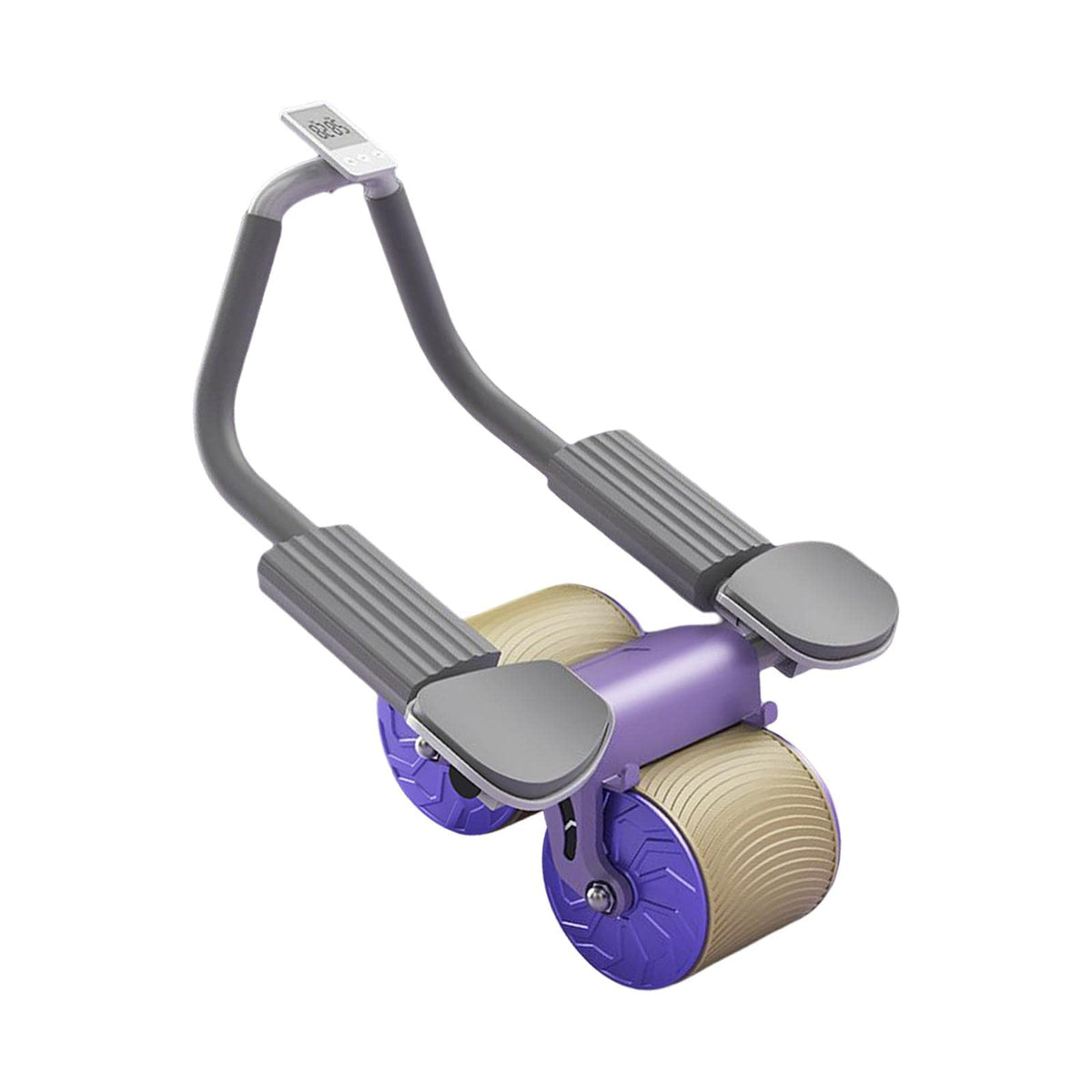HEAVENGLOW Abdominal Roller Wheel Strength Training for Men Women Home Gym Accessory Violet|1 Abdominal Roller Wheel| Abdominal 