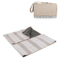 Picnic Time Oniva Outdoor Picnic Blanket Tote, 59X51 Foldable Beach & Camping Blanket With Soft Fleece, Water-Resistant Bottom,