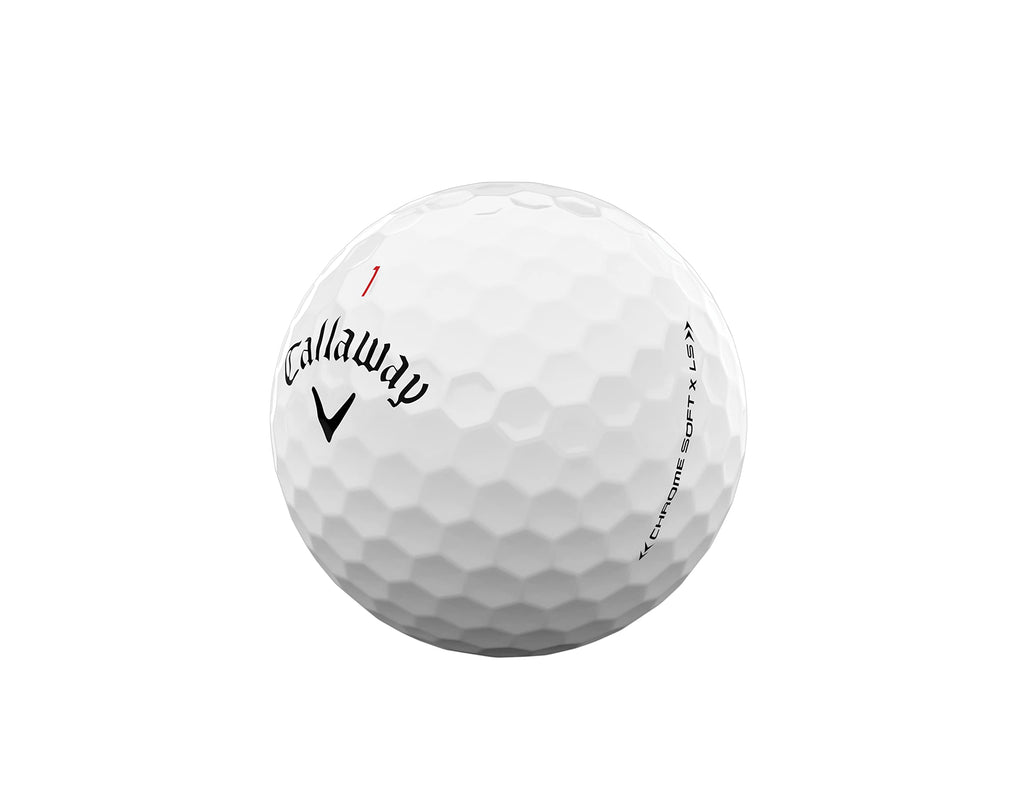 Callaway Golf 2022 Chrome Soft X Ls Golf Balls, White