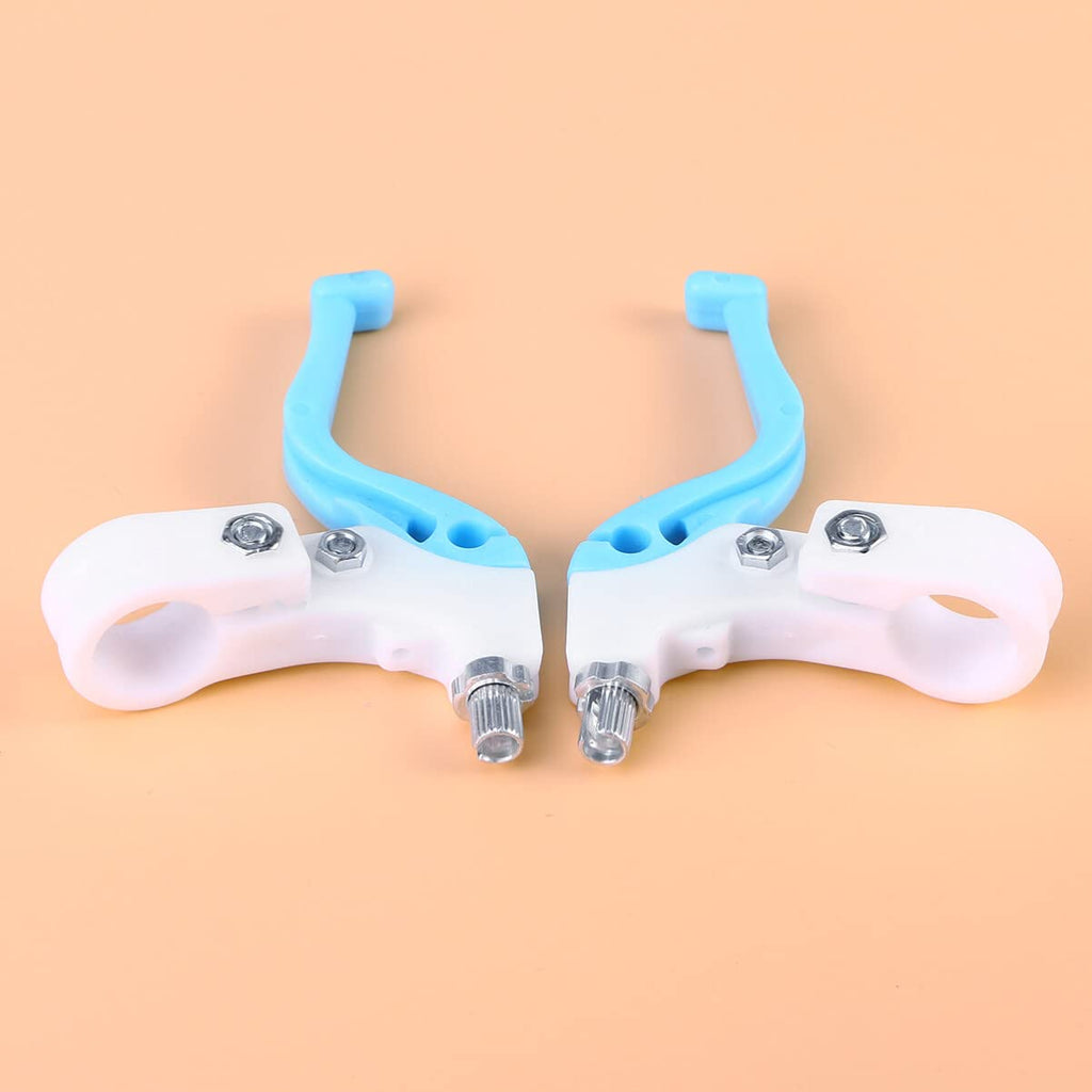 Homoyoyo Pair E-Bike Brakes Scooter Accessories For Kids - Black Decor Brake Lever Handle Kit