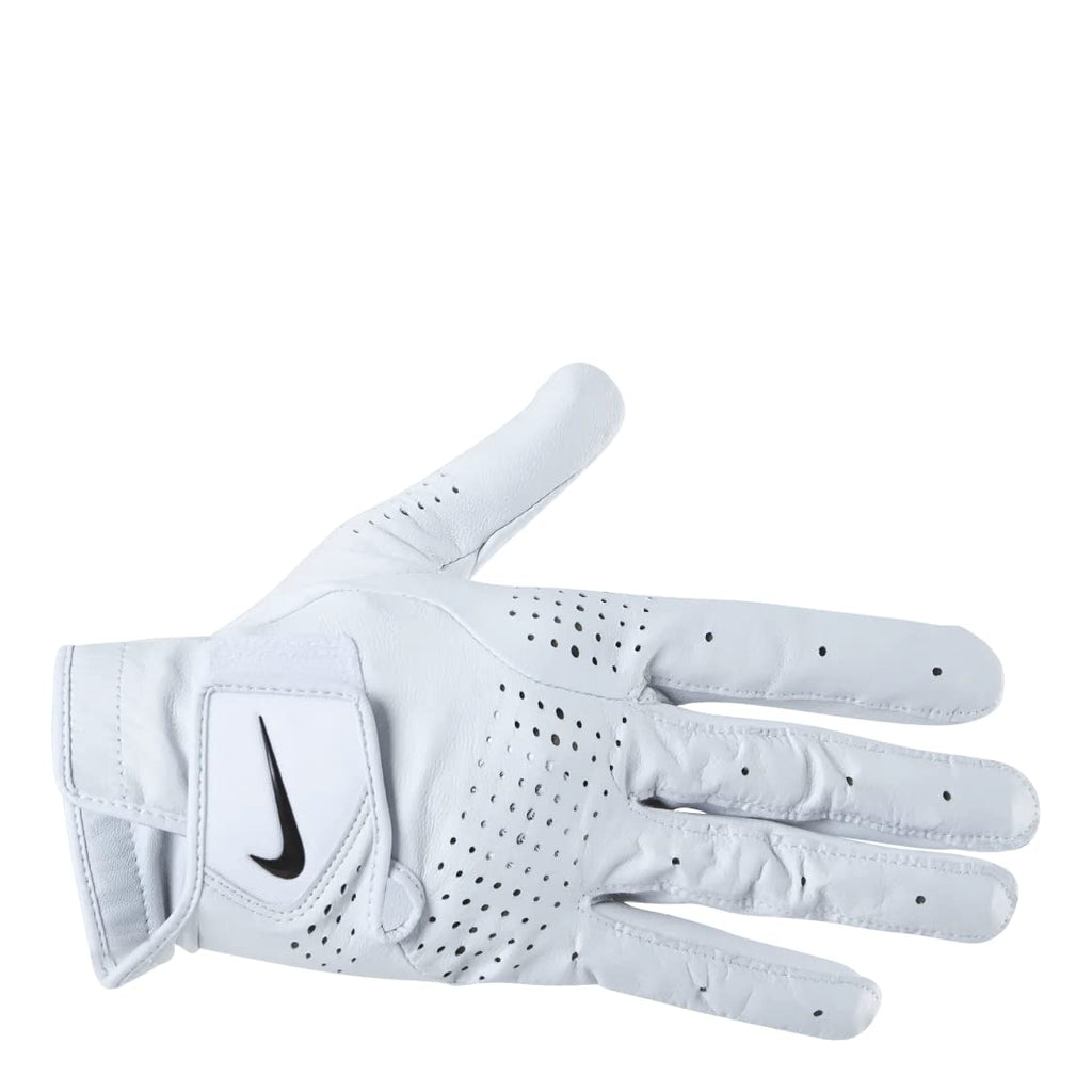 Nike Nggmtcr4 White Carta Football Golf Gloves Mens Tour Classic Iii R/H-Large, L
