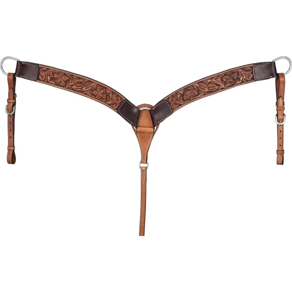 Royal King Breast Collar Ridgeline Hand Carved Medium Oil 45-5515