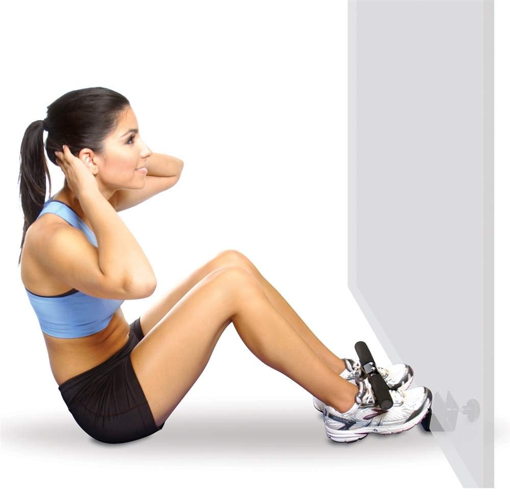 Cap Barbell Doorway Situp Bar, Black