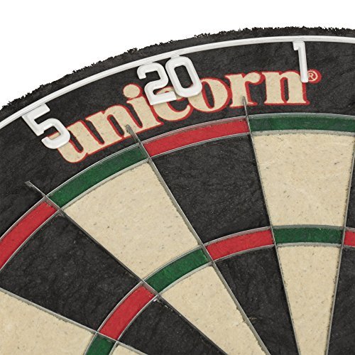 Unicorn Eclipse Hd2 High Definition Professional Bristle Dartboard With Increased Playing Area And Super Thin Bullseye