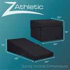 Z Athletic Junior Wedge Mat For Gymnastics And Cheerleading