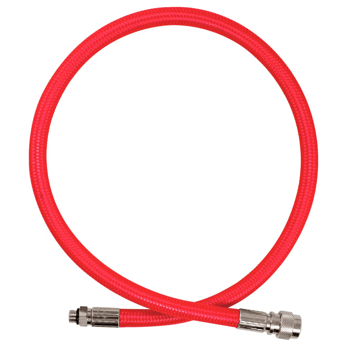 Xs Scuba Miflex Bc/Drysuit Quick Disconnect Hose - Red, 32''