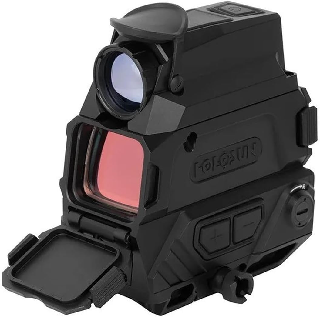 Holosun DRS-TH Thermal Fusion Reflex Sight with Digital MRS Reticle, 5 Image Modes, 8X Zoom, and On-Board Video Recording (DRS-T