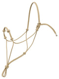 Weaver Leather Silvertip Four Knot Rope Halter, Tan, Average
