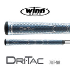 Winn Dri-Tac Midsize (+1/16 Inch) Navy Blue 13 Piece Golf Grip Bundle (