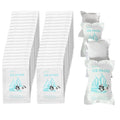 World-Bio Dry Ice For Shipping Frozen Food & Travel, Long Lasting Cold Packs For Cooler 96 Packs 4.7'' X 3.3'', Small Freezer Pa