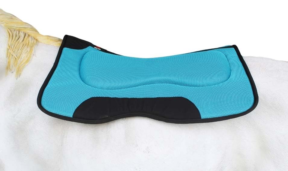 Challenger Horse Saddle Pad Western Contoured Neoprene Shock Absorbing Saddle 39200Tr
