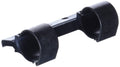 Weaver Side Mount Base  1Inch High Bracket and Rings, Gloss Black