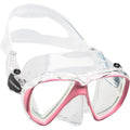 Cressi Ranger 2-Lens Masks, Clear/Pink