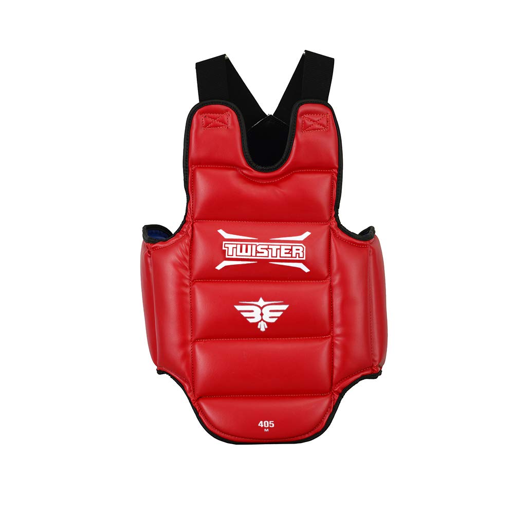 Twister Karate Taekwondo Boxing Muay Thai Mma Chest Guard  Reversible Chest Protector  Martial Arts Upper Body Ribs Protection P