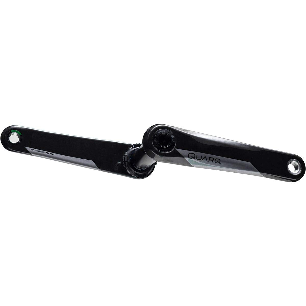 Quarq Dub Crank Arm Assembly - 175Mm, 8-Bolt Direct Mount, Dub Spindle Interface, Natural Carbon, D2
