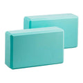 Bnf 2X Yoga Blocks Anti Slip Yoga Prop Accessories for Indoor Sports Gym Fitness Light Blue Sporting Goods | Fitness, Running & 