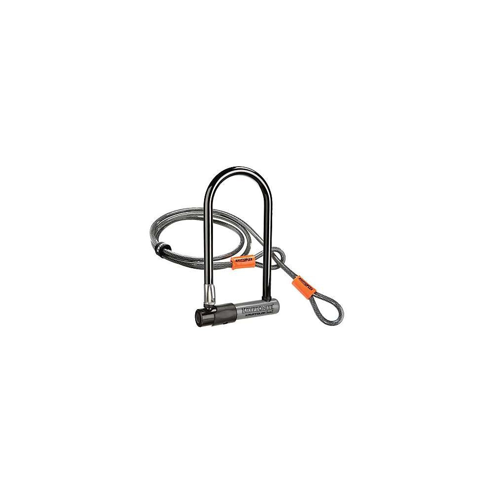 Kryptonite Kryptolok Series 2 Standard Heavy Duty Bicycle U Lock With 4Ft Flex Bike Cable