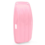 Best Choice Products 35In Kids Plastic Toboggan Snow Sled W/Pull Rope, 2 Handles - Light Pink