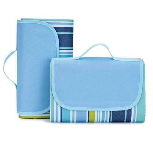 Aastik Picnic Blanket Waterproof Beach Mat 200150Cm  Extra Large Foldable Outdoor Rug With Handy Tote For Travel, Park, Camping