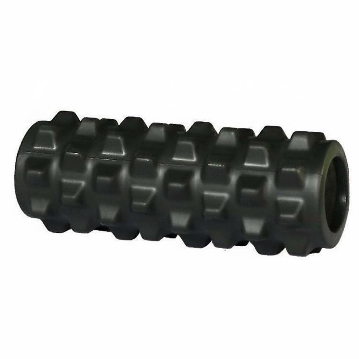 CLOVRIX?Textured Roller Muscle Relaxation SelfMyofascial Release Fitness Gear for Stretching Practice, Gym, Workout, Black | Ro