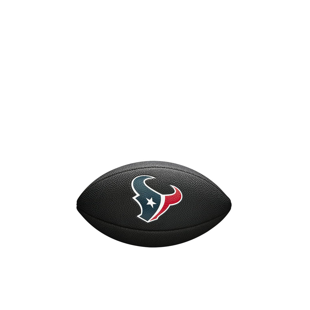 Wilson Sporting Goods Nfl Houston Texans Team Logo Football , Black, Mini Size