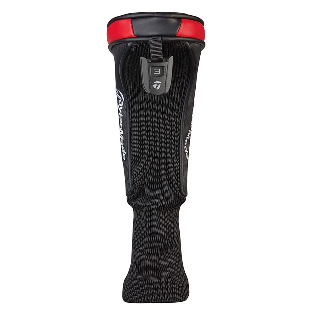 Taylormade New Golf Stealth Black/Red Hybrid/Rescue Headcover
