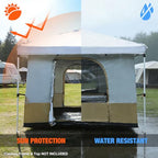 Redcamp Canopy Camping Tent For Pop Up Canopy Tent, Inner Tent With Mesh Window, Converts Straight Leg 10'X10' Or 10'X20' Canopy