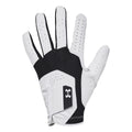 Under Armour Men's Iso-Chill Golf Glove , Black (001)/White, Left Hand Large