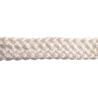 Cashel Flat Braid Halter And Leadrope, White