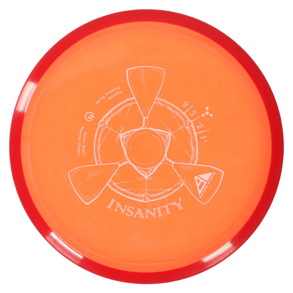 Axiom Discs Neutron Insanity Disc Golf Driver (170-175G / Colors May Vary)
