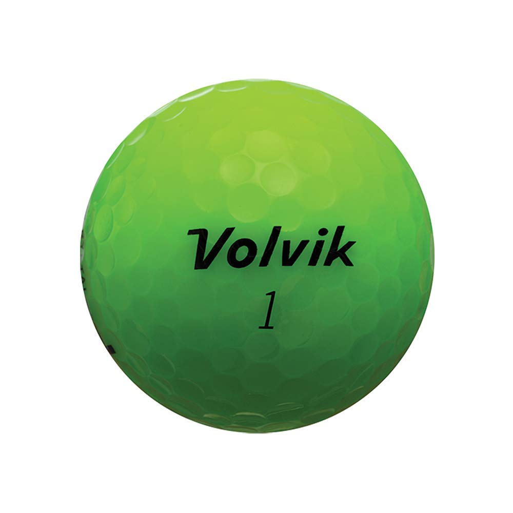 Volvik Crystal Golf Balls, Multicolor (One Dozen)