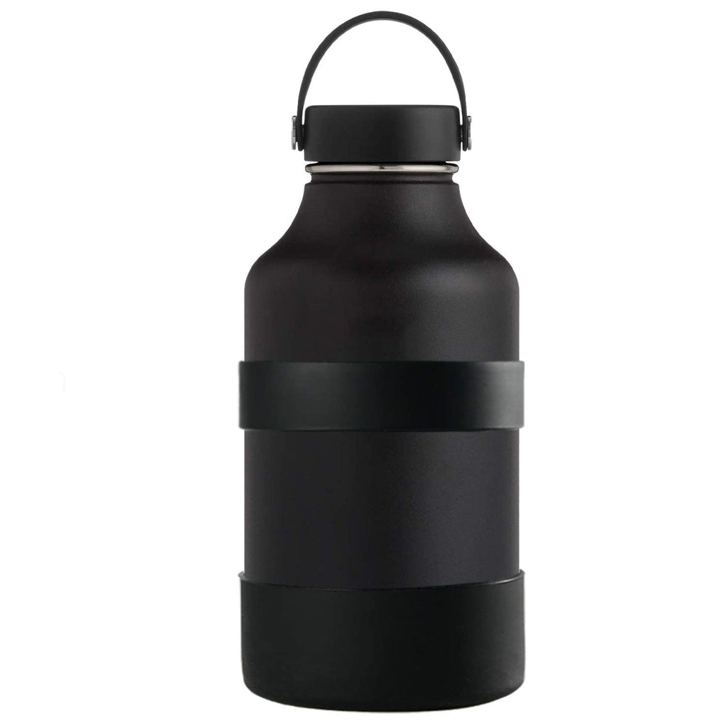 Greant Double Protective Water Bottle Boot Compatible With Hydro Sport Flask - Silicone Flex 64 Oz Hydroflask Boot/Universal Ant