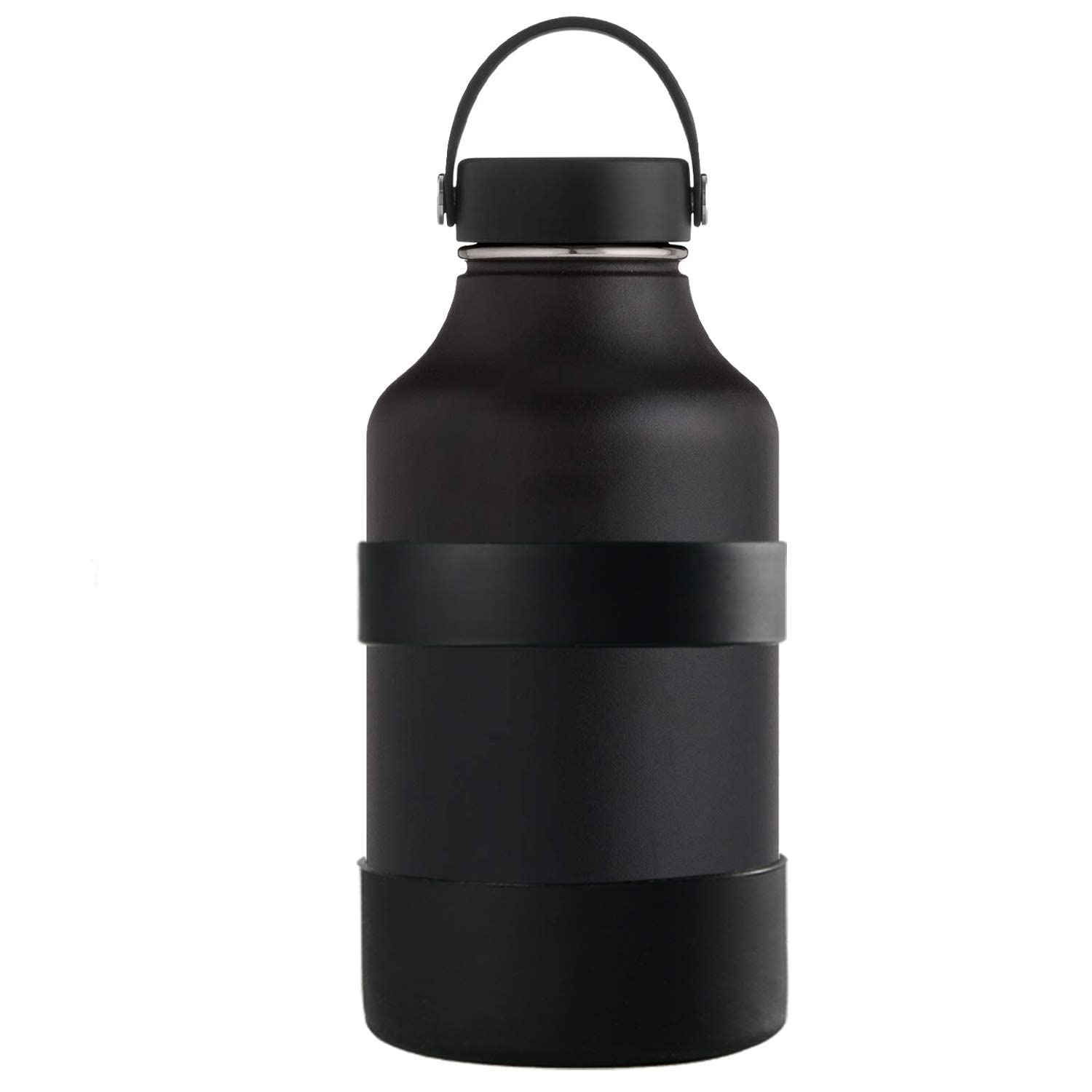 Greant Double Protective Water Bottle Boot Compatible With Hydro Sport Flask - Silicone Flex 64 Oz Hydroflask Boot/Universal Ant