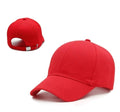 Missby Unisex Free Size Cotton Baseball Cap (Red)