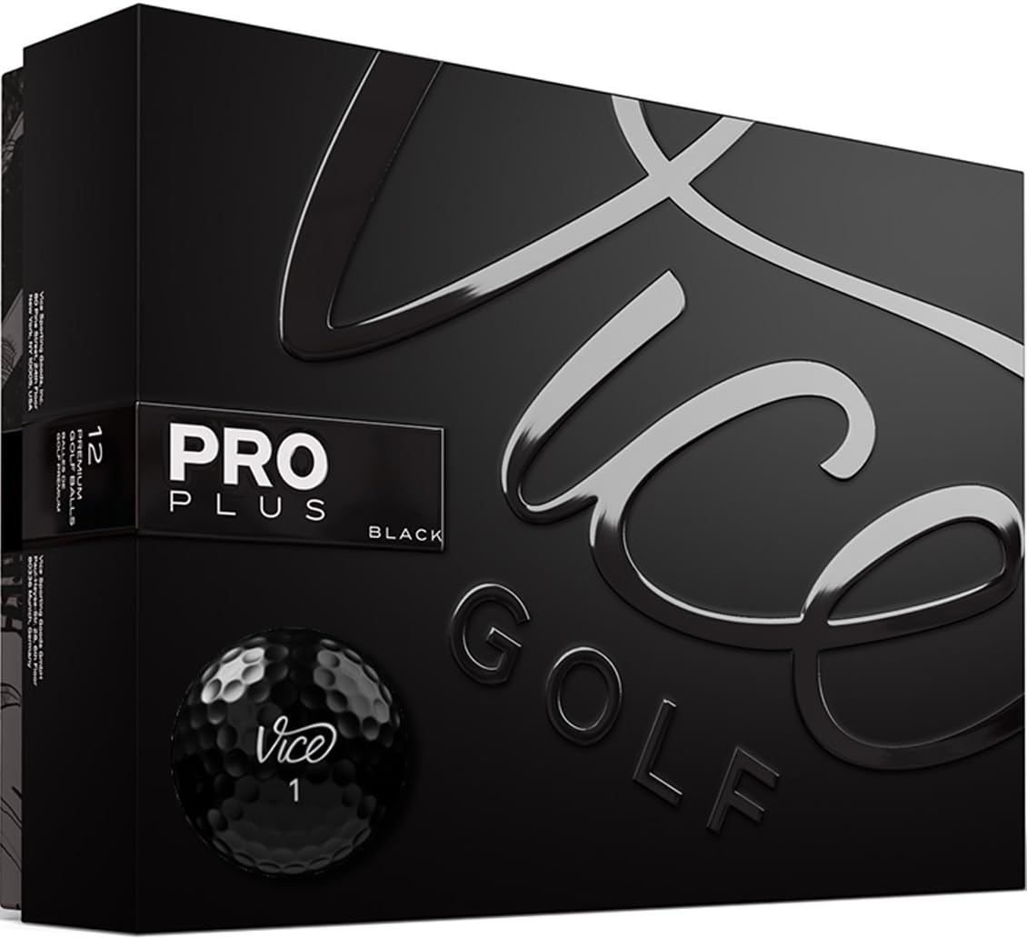Vice Golf Pro Plus Red Golf Balls