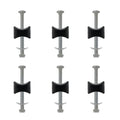 6 Pack 8Mm X 94Mm Trampoline Screws Steel Trampoline Screws Long Screw Trampoline Replacement Parts Trampoline Accessories Enhan