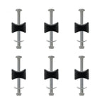 6 Pack 8Mm X 94Mm Trampoline Screws Steel Trampoline Screws Long Screw Trampoline Replacement Parts Trampoline Accessories Enhan