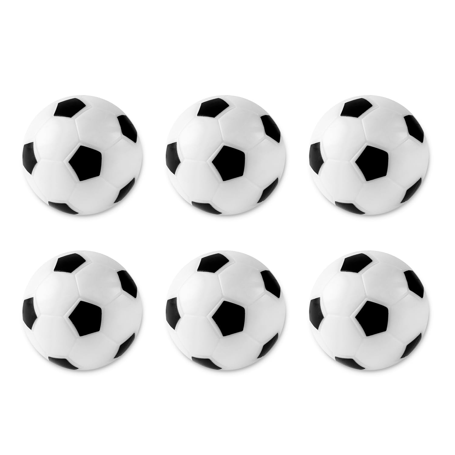 Super Z Outlet Table Soccer Foosballs Recreation Ball Small - 6 Packs
