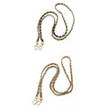 Enakshi 2Pcs Metal And Pu Purse Chain Strap Shoulder Bag Strap 47 Inch Clutch Diy|Clothing, Shoes & Accessories | Womens Handbag