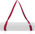 Slim Panda Yoga Mat Straps For Carrying, Adjustable Yoga Mat Carrier, Yoga Mat Sling(Yoga Mat Not Included) (Burgundy)