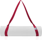 Slim Panda Yoga Mat Straps For Carrying, Adjustable Yoga Mat Carrier, Yoga Mat Sling(Yoga Mat Not Included) (Burgundy)