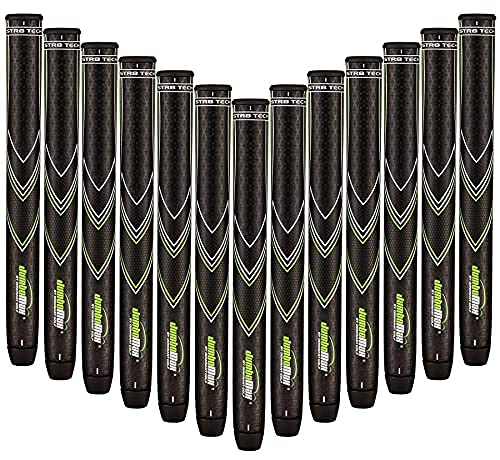 Jumbomax Golf Grips Str8 Tech Tour Series Non-Tapered Golf Club Grips, Super-Oversized Profile Golf Driver Grip, 13 Units, Mediu