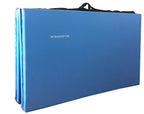Fitvids All Purpose 4x8x2 Extra Thick High Density Anti Tear Gymnastics Gym Folding Exercise Aerobics Mats - Multiple Colors A