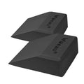 2 Pack Squat Wedge Blocks - Non Slip Professional Squat Ramp For Heel Elevated Squats Calf Raises Platform, For Men Women, Slant
