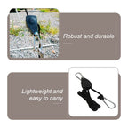 Adjustable Rope Buckle Tent Canopy Rope Stop Buckle Tent Guy Ropes With Pulley For Outdoor Camping Hiking