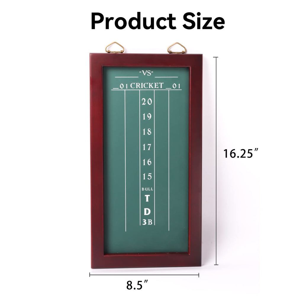 Gse Chalk Dart Scoreboard For Dart Board Cricket & 01 Dart Games With Chalks And Chalk Wipe (Chalk Scoreboard)