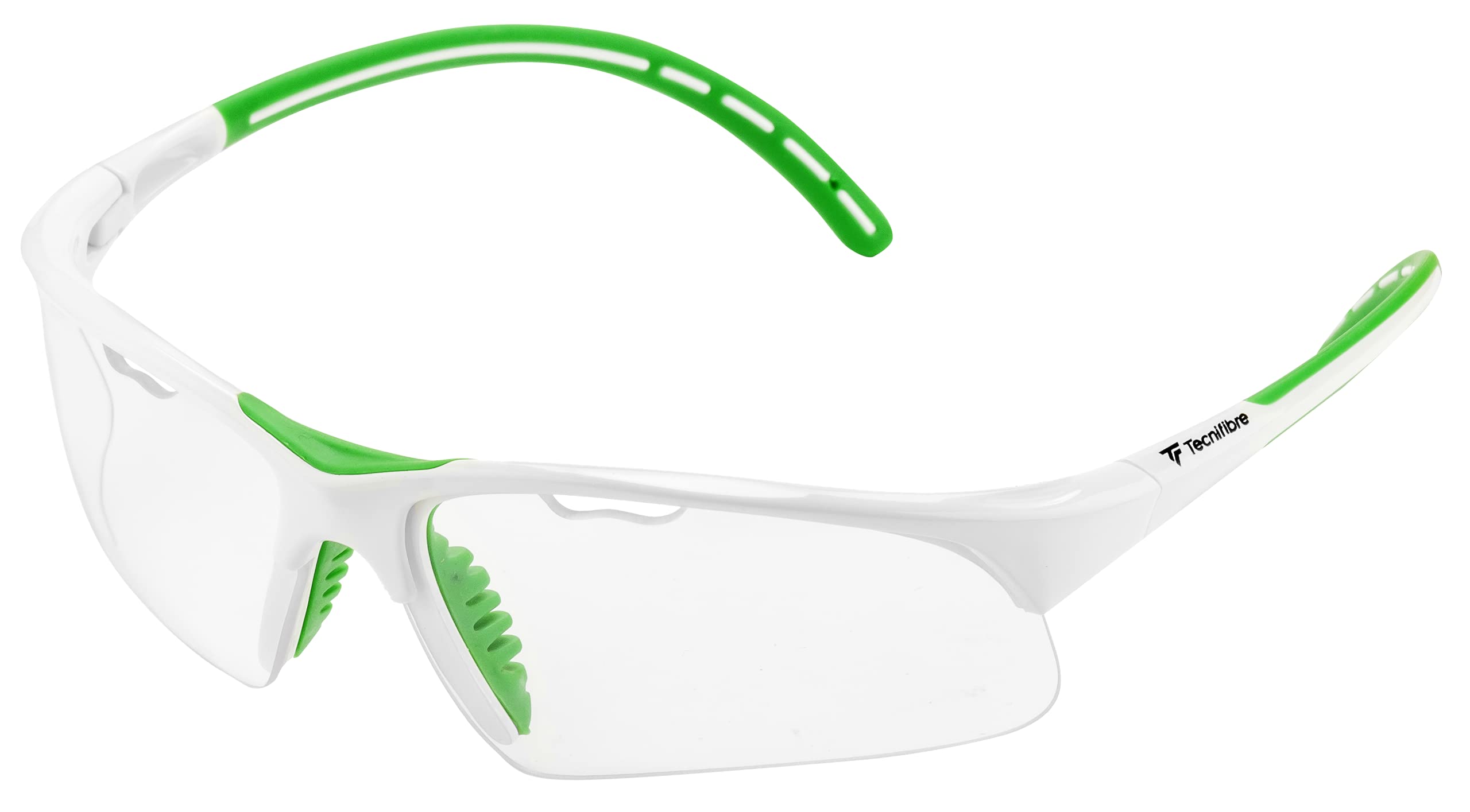 Tecnifibre Absbolute Squash Eyeguard (White/Green)