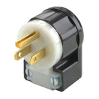 Angled Plug 3Wire 15A Bl (Pack Of 1)