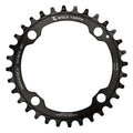 Wolf Tooth 104 BCD Spider Mountain Bike Chainring for Shimano 12spd Hyperglide+ Chain (34 Tooth, Drop-Stop ST, MTB)
