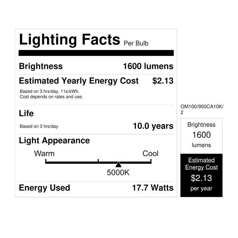 Cec Bulb Led1600L Day Lt (Pack Of 1)